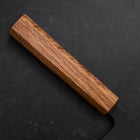 Nakiri SK Steel Kurouchi Oak Handle 170mm (6.7”)-[Musashi]-[Japanese-Kitchen-Knives]