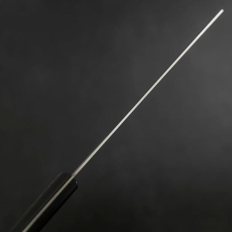 Nakiri SKD12 Polished Western Black Handle 165mm (6.5”)-[Musashi]-[Japanese-Kitchen-Knives]