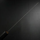 Nakiri SLD Black Damascus Ebony Handle 170mm (6.7”)-[Musashi]-[Japanese-Kitchen-Knives]