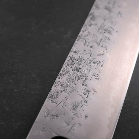 Nakiri SLD Nashiji Washi Cherry Rosewood Handle 165mm (6.5”)-[Musashi]-[Japanese-Kitchen-Knives]