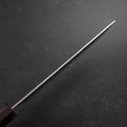 Nakiri SLD Nashiji Washi Cherry Rosewood Handle 165mm (6.5”)-[Musashi]-[Japanese-Kitchen-Knives]