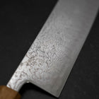 Nakiri SLD Wave Nickel Damascus Yaki Urushi Handle 165mm (6.5”)-[Musashi]-[Japanese-Kitchen-Knives]