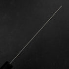 Nakiri Silver Steel #3 Nashiji Washi Buffalo Bubinga Handle 165mm (6.5”)-[Musashi]-[Japanese-Kitchen-Knives]