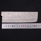 Nakiri Silver Steel #3 Nashiji Western Brown Handle 165mm (6.5”)-[Musashi]-[Japanese-Kitchen-Knives]