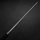 Nakiri Stainless Clad Blue Steel #2 Kurouchi Rubber Handle 165mm (6.5”)-[Musashi]-[Japanese-Kitchen-Knives]