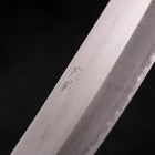 Nakiri Stainless Clad White Steel #2 Polished Yaki Urushi Handle 165mm (6.5”)-[Musashi]-[Japanese-Kitchen-Knives]