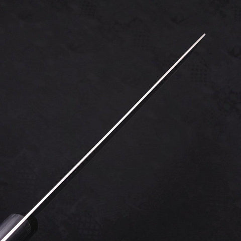 Nakiri VG-1 Polished Western Black Handle 160mm (Tsuba-nashi) (6.3”)-[Musashi]-[Japanese-Kitchen-Knives]