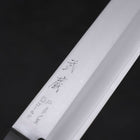 Nakiri VG-1 Polished Western Black Handle 165mm (6.5”)-[Musashi]-[Japanese-Kitchen-Knives]