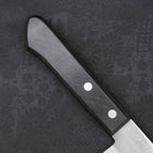 Nakiri VG-1 Polished Western Black Handle 165mm (6.5”)-[Musashi]-[Japanese-Kitchen-Knives]