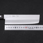 Nakiri VG-1 Polished Western Black Handle 165mm (6.5”)-[Musashi]-[Japanese-Kitchen-Knives]