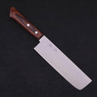 Nakiri VG-1 Tsuchime Western Mahogany Handle 165mm (6.5”)-[Musashi]-[Japanese-Kitchen-Knives]