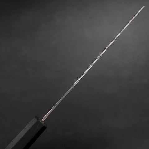Nakiri VG-10 Damascus Dark Blue Urushi Handle 165mm (6.5”)-[Musashi]-[Japanese-Kitchen-Knives]