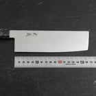 Nakiri VG-10 Damascus Gray Birch Handle 170mm (6.7”)-[Musashi]-[Japanese-Kitchen-Knives]