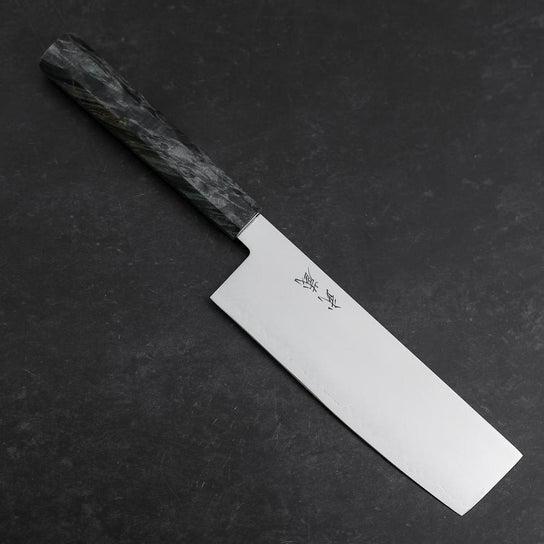 Nakiri VG-10 Damascus Gray Birch Handle 170mm (6.7”)