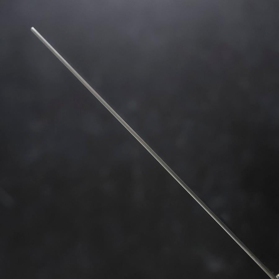 Nakiri VG-10 Damascus Ocean Blue-White Mix Handle 165mm (6.5”)-[Musashi]-[Japanese-Kitchen-Knives]