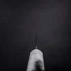 Nakiri VG-10 Damascus Ocean White Black Gold Handle 165mm (6.5”)-[Musashi]-[Japanese-Kitchen-Knives]