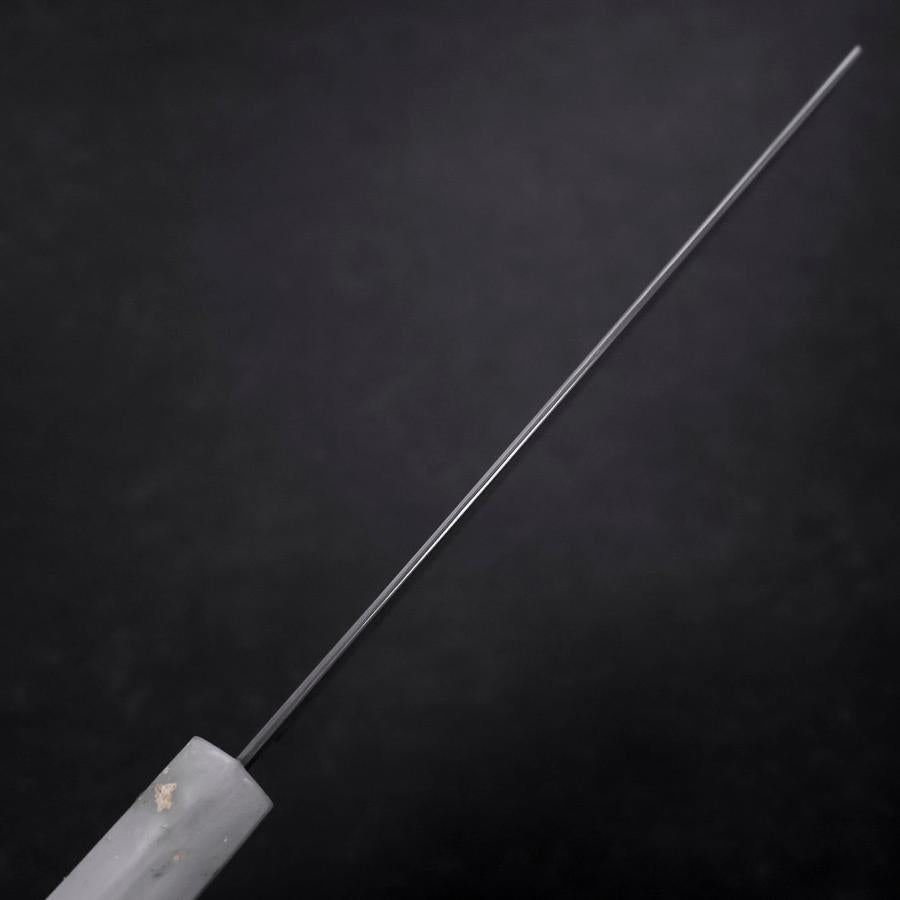 Nakiri VG-10 Damascus Ocean White Black Gold Handle 165mm (6.5”)-[Musashi]-[Japanese-Kitchen-Knives]