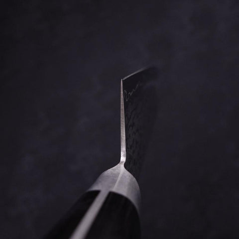 Nakiri VG-10 Damascus Western Handle 165mm (6.5”)-[Musashi]-[Japanese-Kitchen-Knives]