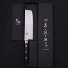 Nakiri VG-10 Damascus Western Handle 165mm (6.5”)-[Musashi]-[Japanese-Kitchen-Knives]