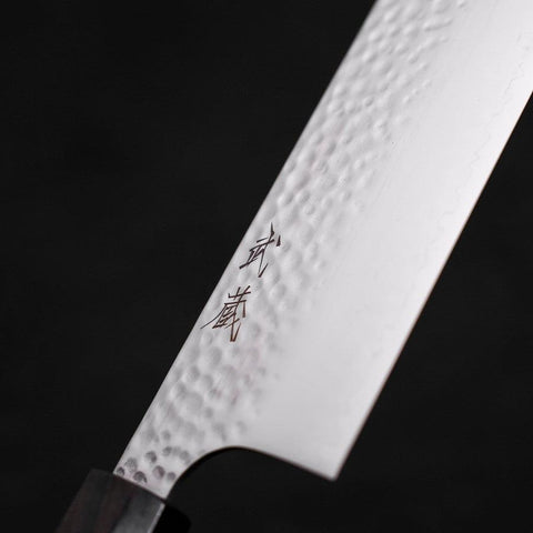 Nakiri VG-10 Tsuchime Ebony Handle 165mm (6.5”)-[Musashi]-[Japanese-Kitchen-Knives]