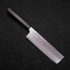 Nakiri VG-10 Tsuchime Ebony Handle 165mm (6.5”)-[Musashi]-[Japanese-Kitchen-Knives]