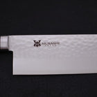 Nakiri VG-10 Tsuchime Western Dark Blue Handle 165mm (6.5”)-[Musashi]-[Japanese-Kitchen-Knives]