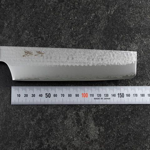 Nakiri VG-5 Tsuchime Buffalo Bubinga Handle 165mm (6.5”)-[Musashi]-[Japanese-Kitchen-Knives]