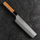 Nakiri VG-5 Tsuchime Buffalo Bubinga Handle 165mm (6.5”)-[Musashi]-[Japanese-Kitchen-Knives]