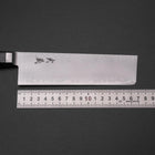 Nakiri VG-5 Tsuchime Western Black Marble Handle 170mm (6.7”)-[Musashi]-[Japanese-Kitchen-Knives]