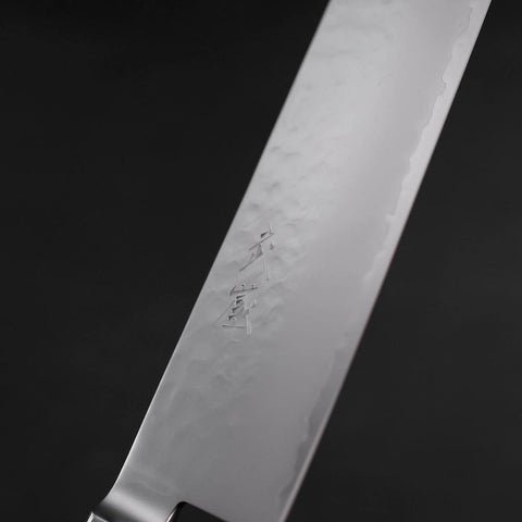 Nakiri VG-5 Tsuchime Western Handle 180mm (7”)-[Musashi]-[Japanese-Kitchen-Knives]