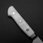Nakiri VG-5 Tsuchime Western White Marble Handle 170mm (6.7”)-[Musashi]-[Japanese-Kitchen-Knives]