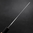 Nakiri White Steel #1 Polished Buffalo Magnolia Handle 165mm (6.5”)-[Musashi]-[Japanese-Kitchen-Knives]