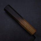 Nakiri White Steel #2 Kurouchi Damascus Yaki Urushi Handle 165mm (6.5”)-[Musashi]-[Japanese-Kitchen-Knives]