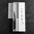 Paring VG-10 Polished Western Black Handle 80mm (3.1”)-[Musashi]-[Japanese-Kitchen-Knives]