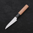 Peeling Knife VG-10 Damascus Cherry Handle 90mm (3.5”)-[Musashi]-[Japanese-Kitchen-Knives]