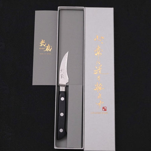 Peeling knife VG-5 Damascus Western Handle 70mm (2.7”)-[Musashi]-[Japanese-Kitchen-Knives]