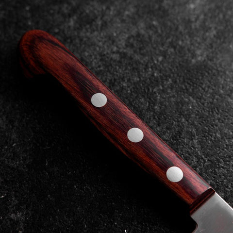 Petty 440C Polished Western Handle 130mm (5.1”)-[Musashi]-[Japanese-Kitchen-Knives]