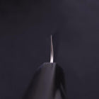 Petty AUS-10 Nashiji Damascus Buffalo Magnolia Handle 135mm (5.3”)-[Musashi]-[Japanese-Kitchen-Knives]