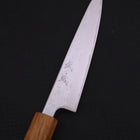 Petty AUS-10 Nashiji Damascus Yaki-Urushi Handle 135mm (5.3”)-[Musashi]-[Japanese-Kitchen-Knives]