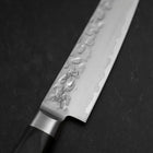 Petty AUS-8 Tsuchime Western Black Handle 135mm (5.3”)-[Musashi]-[Japanese-Kitchen-Knives]