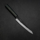 Petty Blue Steel #2 Kurouchi Dark Blue Urushi Handle 150mm (5.9”)-[Musashi]-[Japanese-Kitchen-Knives]