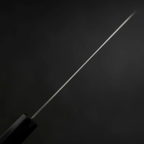 Petty Chromax Polished Buffalo Ebony Handle 150mm (5.9”)-[Musashi]-[Japanese-Kitchen-Knives]