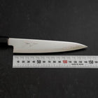 Petty Chromax Polished Buffalo Ebony Handle 150mm (5.9”)-[Musashi]-[Japanese-Kitchen-Knives]