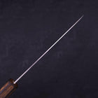 Petty Chromax Polished Sumi Urushi Handle 150mm (5.9”)-[Musashi]-[Japanese-Kitchen-Knives]