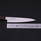 Petty Chromax Polished Sumi Urushi Handle 150mm (5.9”)-[Musashi]-[Japanese-Kitchen-Knives]