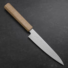 Petty Chromax Polished White Urushi Handle 150mm (5.9”)-[Musashi]-[Japanese-Kitchen-Knives]