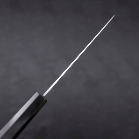 Petty HAP-40 Polished Buffalo Ebony Handle 150mm (5.9”)-[Musashi]-[Japanese-Kitchen-Knives]