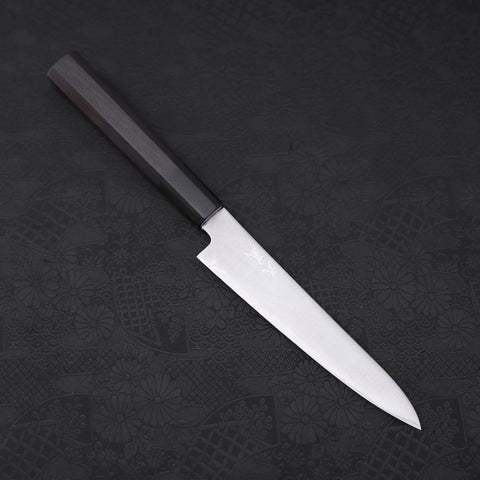 Petty HAP-40 Polished Buffalo Ebony Handle 150mm (5.9”)-[Musashi]-[Japanese-Kitchen-Knives]