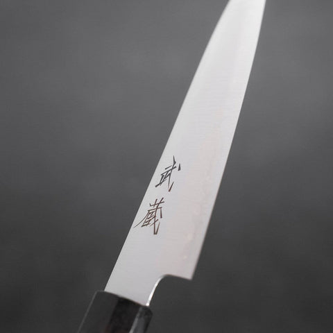 Petty HAP-40 Polished Ebony Handle 120mm (4.7”)-[Musashi]-[Japanese-Kitchen-Knives]