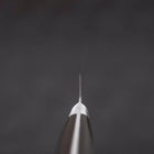 Petty Knife AUS-8 Polished Western Black Handle 120mm (4.7”)-[Musashi]-[Japanese-Kitchen-Knives]